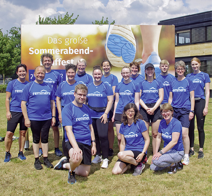 Team von remmersfit beim Remmers-Hasetal-Marathon 2022