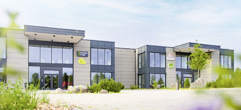 Außenansicht Food Fox Betriebsgebäude