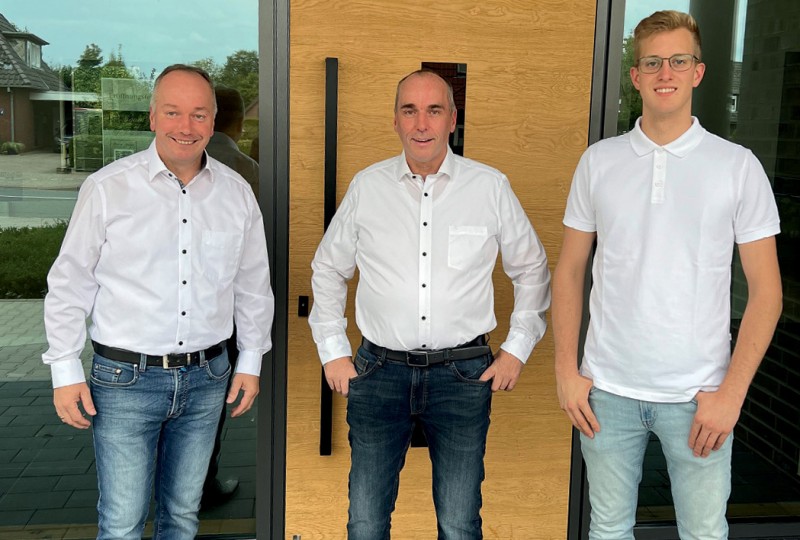 Geschäftsführer und Tischlermeister Thomas Kruse, Geschäftsführer und Kaufmann Wilhelm Kruse sowie Tischlermeister und Holztechniker Steffen Kruse.