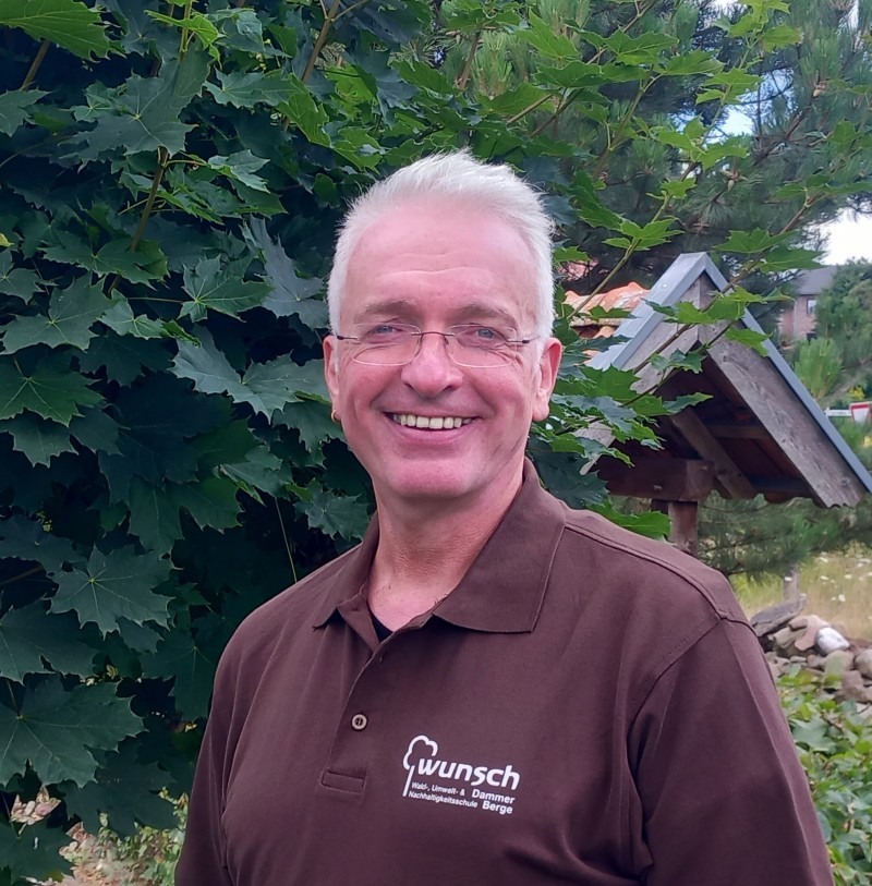 Ein Mann im Wald