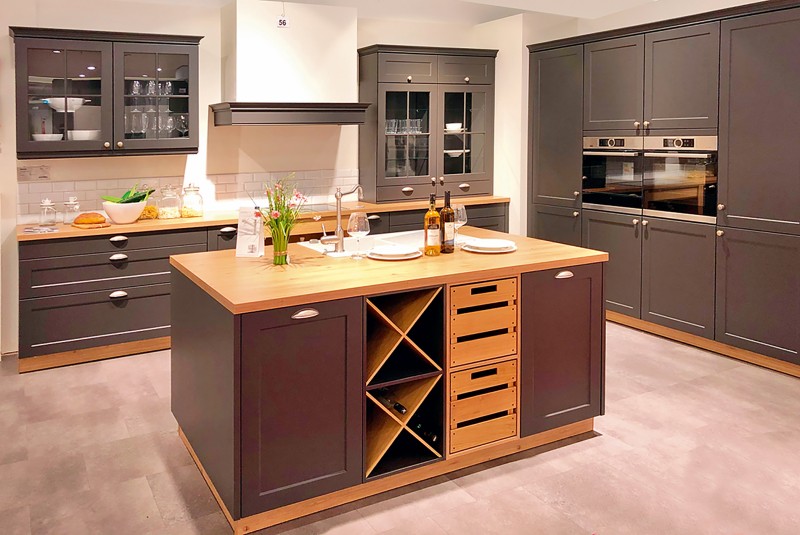 Eine Küche aus der Nemann-Küchenausstellung