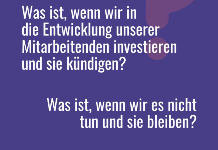 Sticker blau