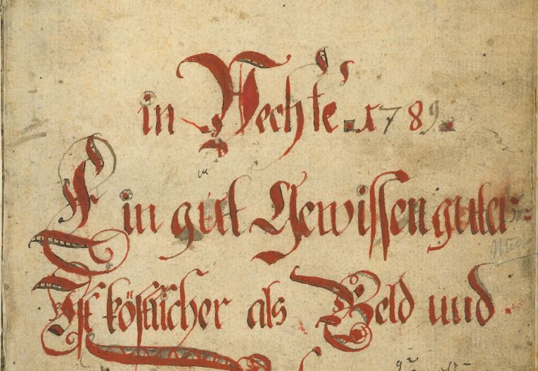 Titelseite Rechenbuch