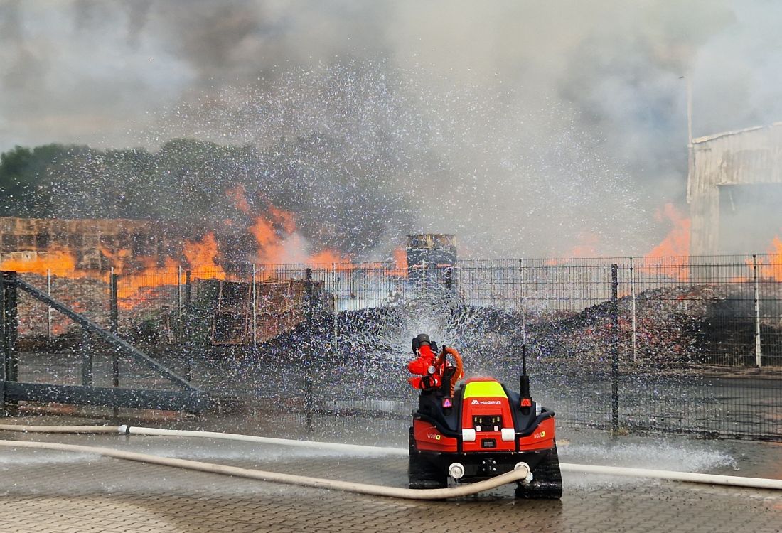 Feuer Löschen Roboter