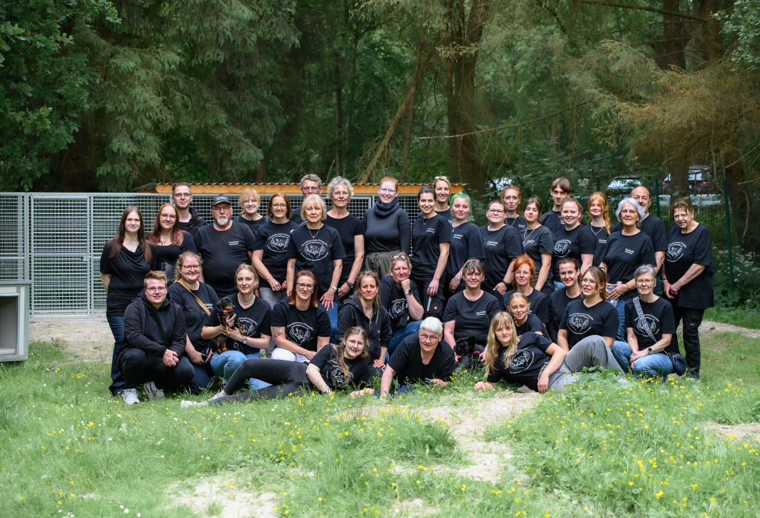 Teamfoto Tierheim