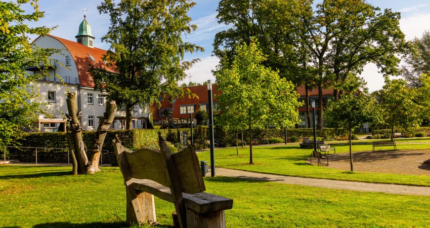 Familienfreundlich auf dem Land im Mehrgenerationenpark in Goldenstedt entspannen