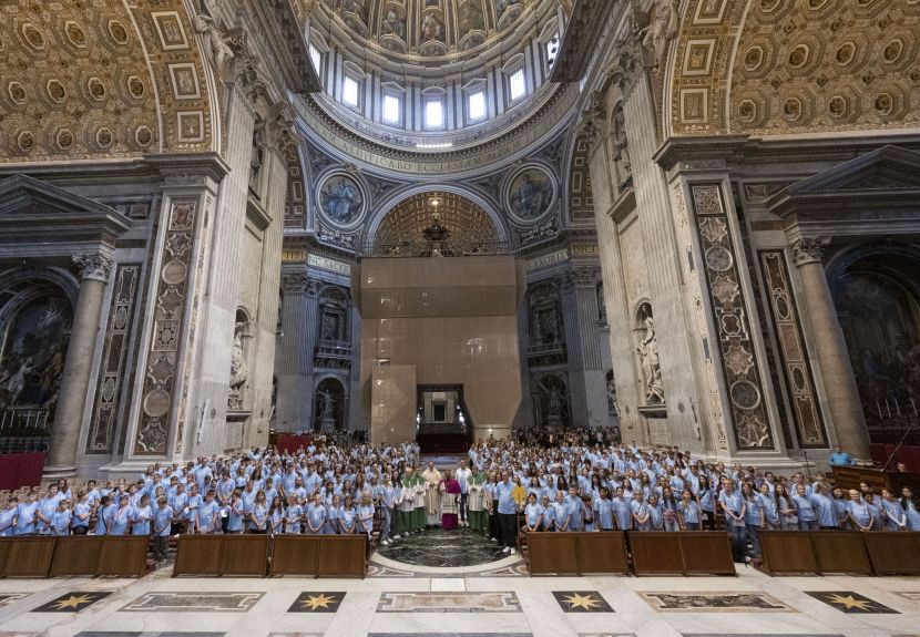 Schule im Petersdom